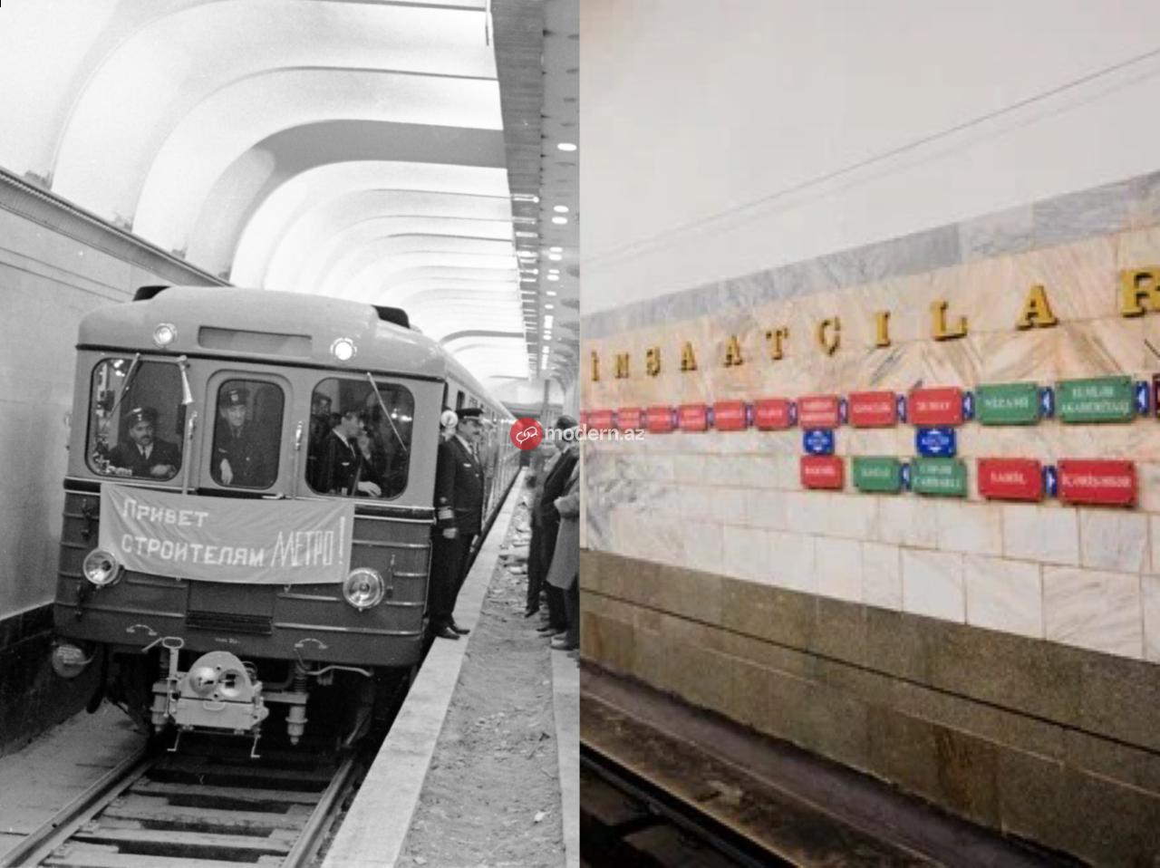 &ldquo;İnşaatçılar&rdquo;a həsr olunan metrostansiya: 1985-ci ildə nə baş vermişdi?