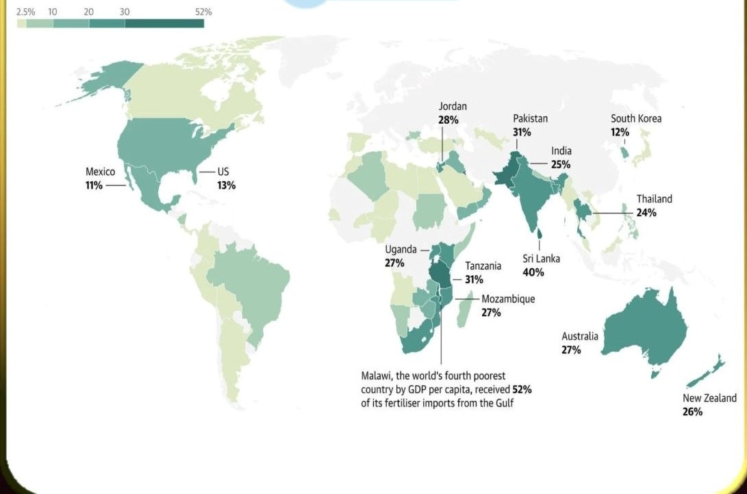 Hörmüz böhranına görə dünyada gübrə də bahalaşır&nbsp;