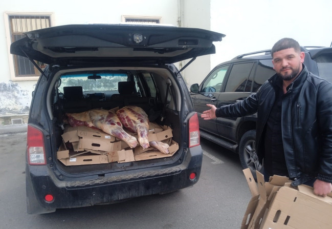 227 kq at ətini Bakıya gətirmək istədilər-BİRGƏ ƏMƏLİYYAT