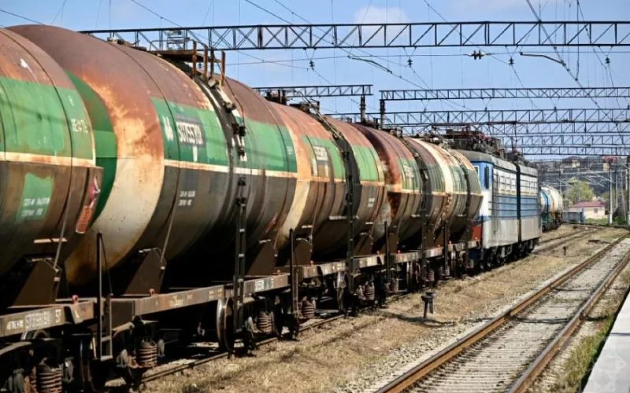 Azərbaycandan Ermənistana növbəti qatar&nbsp;yola salındı