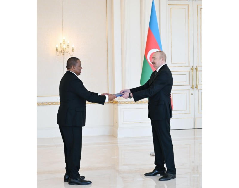 Esvatininin yeni səfiri ölkə başçısının qəbulunda