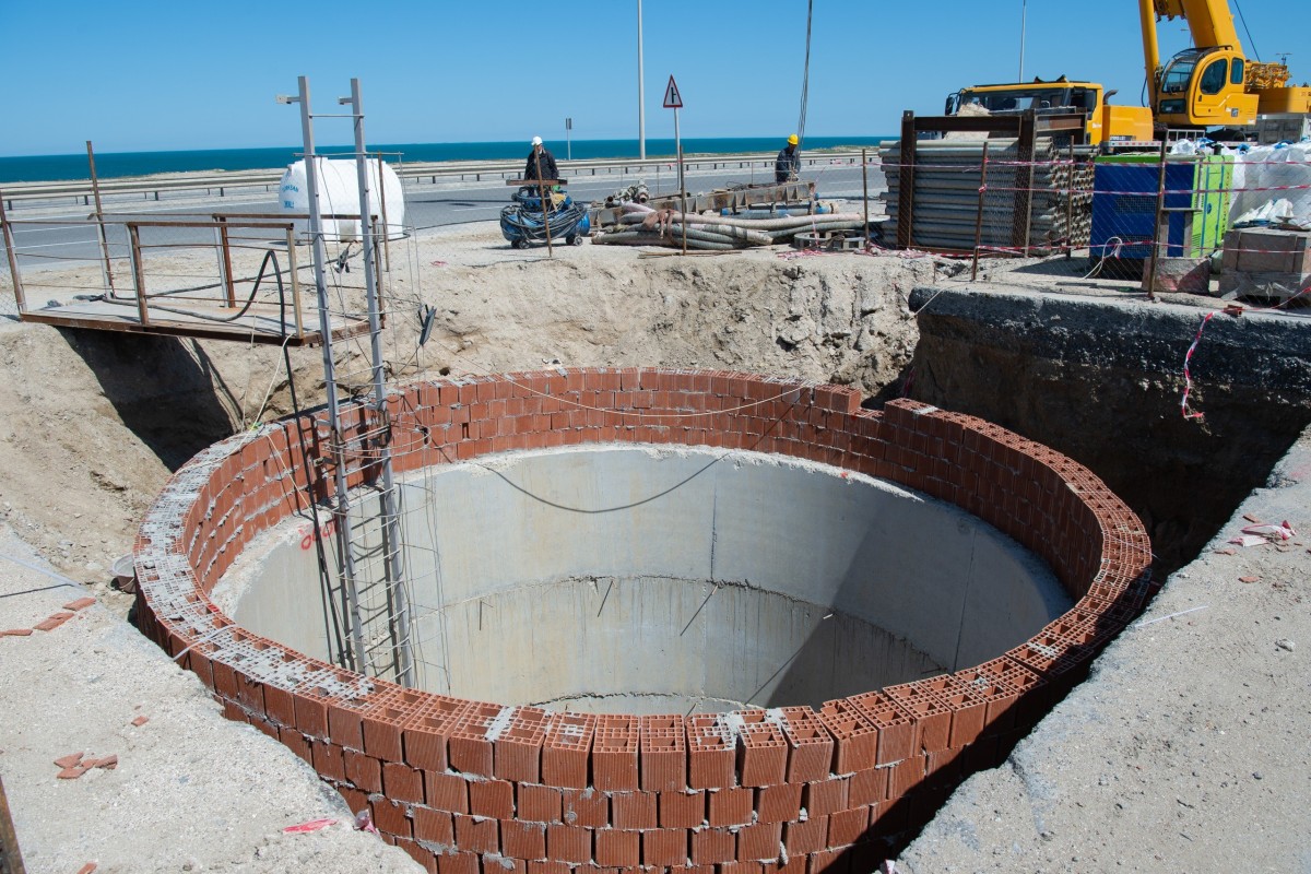 Pirşağıda&nbsp;kanalizasiya kollektorları tikilir - VİDEO