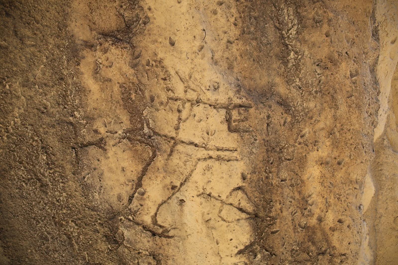 Qobustanda yeni qayaüstü təsvirlər - FOTO