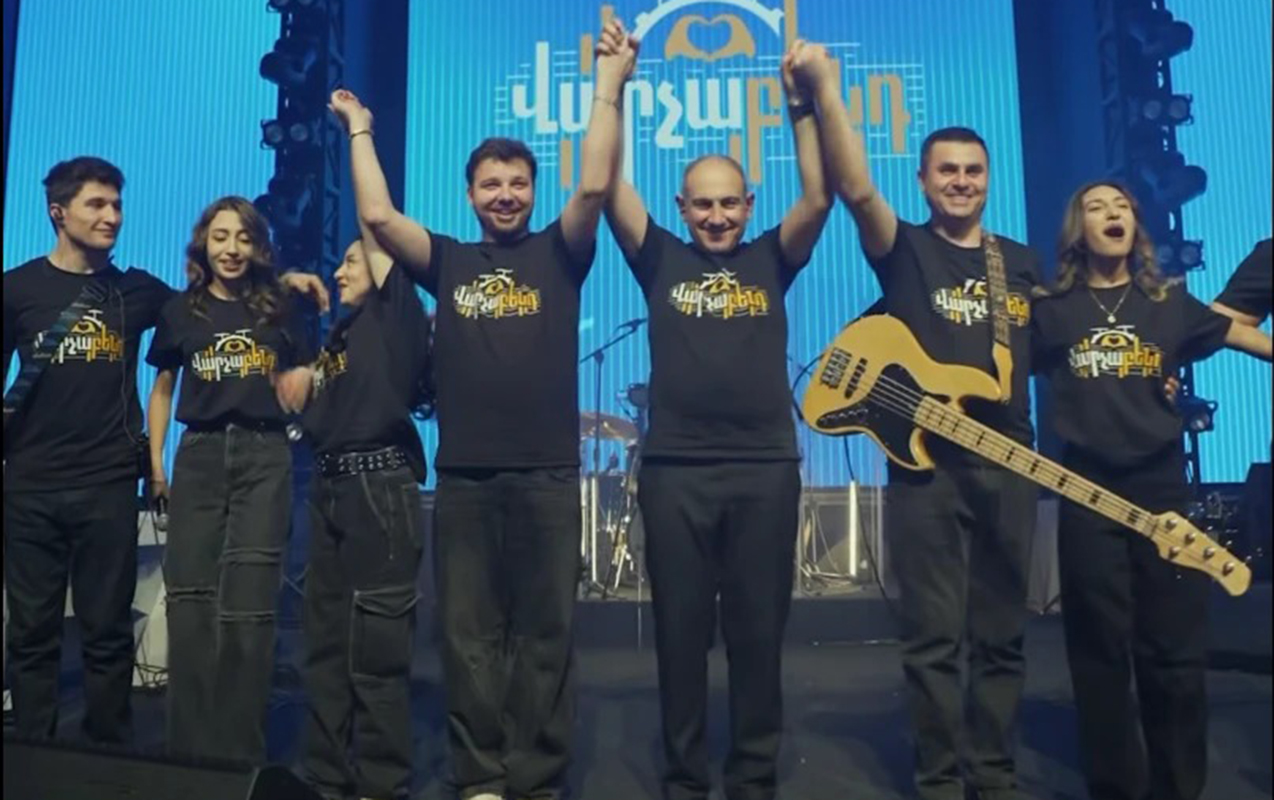 Paşinyan konsert verəcək