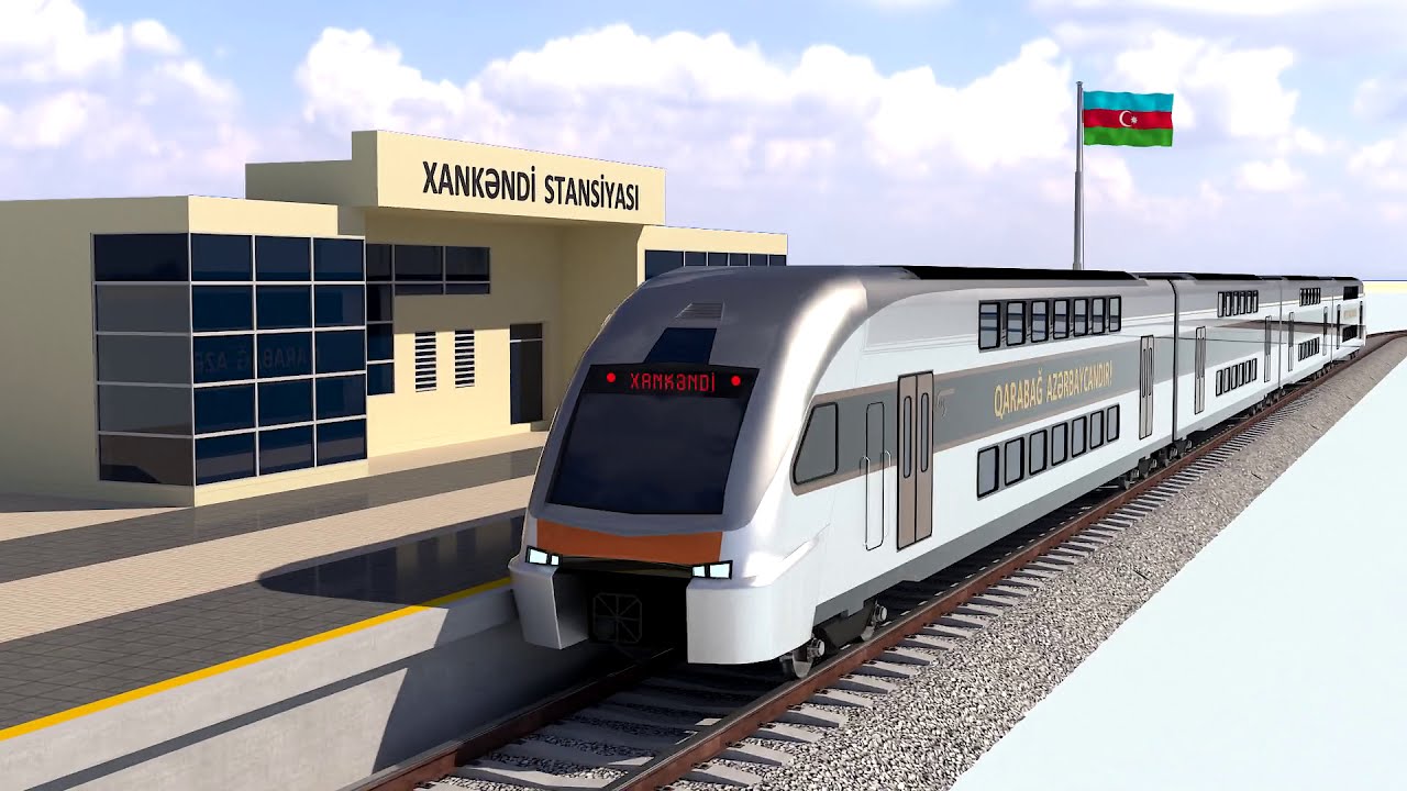 Xankəndi Dəmir Yolu və Avtovağzal Kompleksi&nbsp;açılacaq