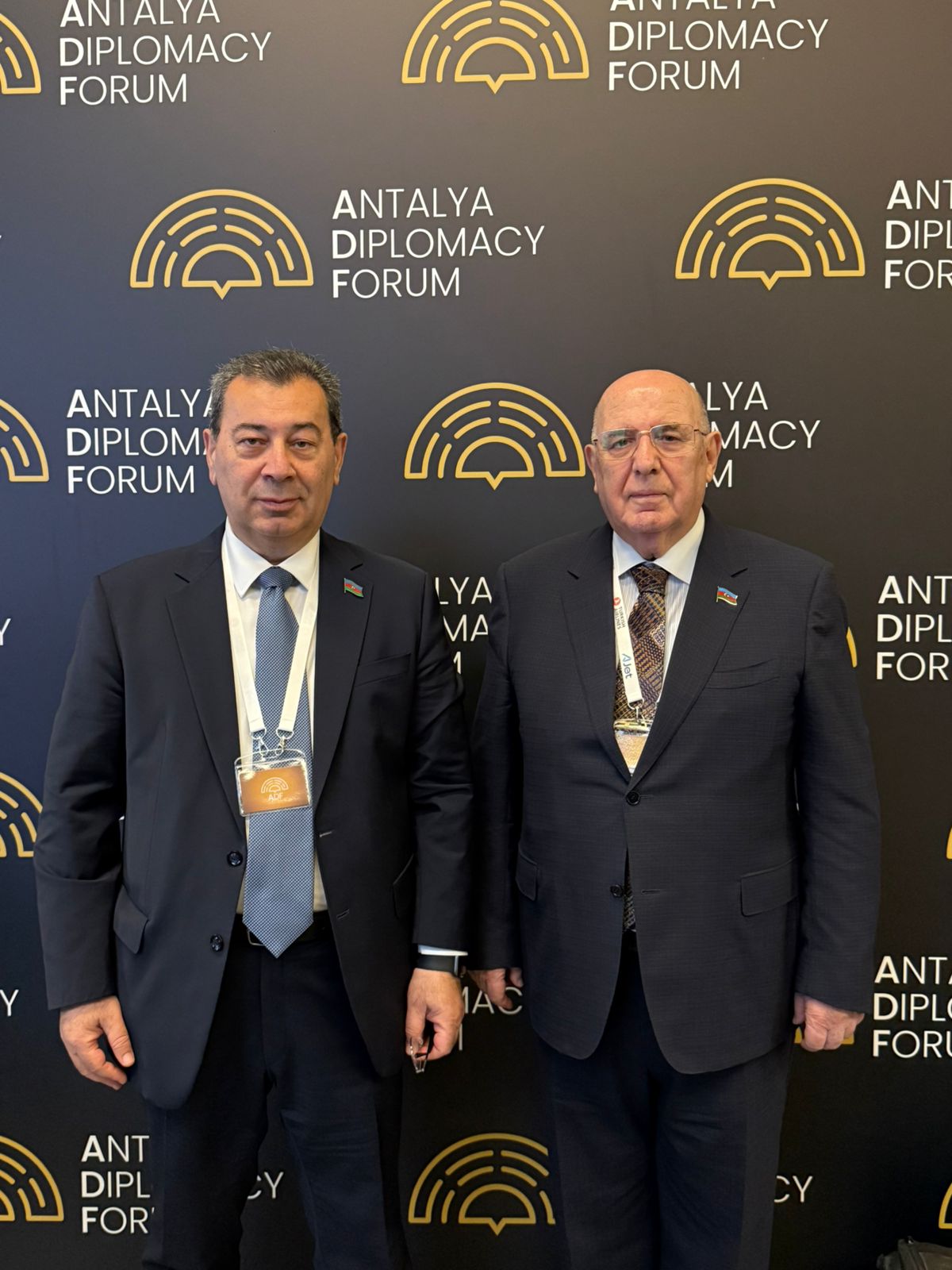 Əhliman Əmiraslanov və Səməd Seyidov Antalya Diplomatiya Forumunda