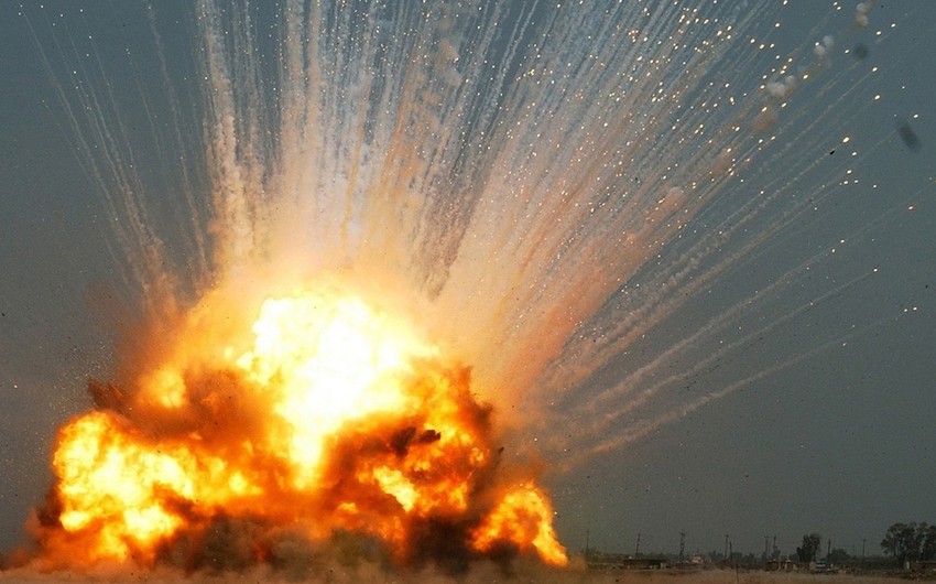 İrəvanda poliqonda PARTLAYIŞ