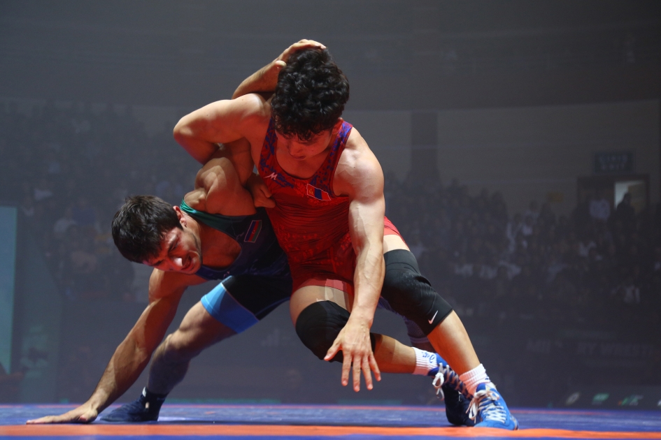 "Çempionlar" turniri:&nbsp;5 güləşçimiz&nbsp;medal qazandı