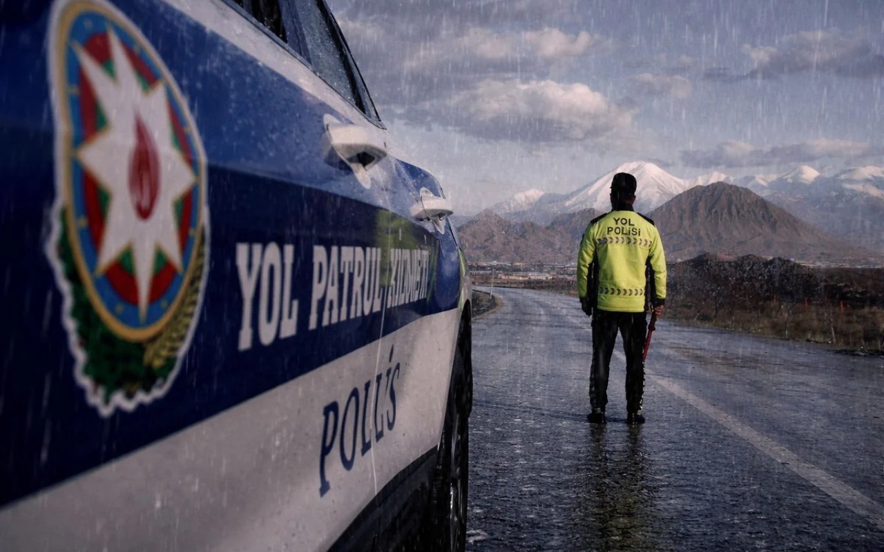 Yol polisi hava ilə bağlı sürücülərə&nbsp;müraciət etdi