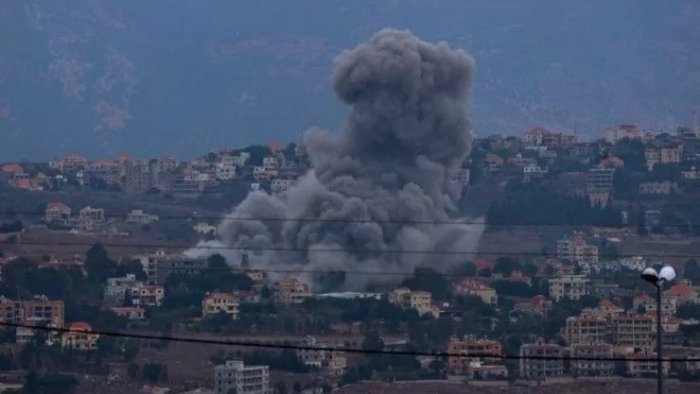 İsrail Deir-Siryan ərazisinə zərbə endirib