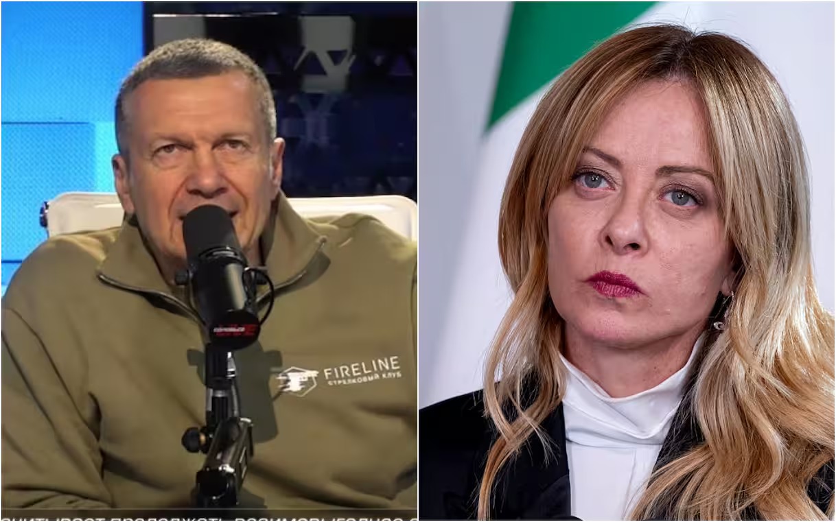 Meloni onu təhqir edən Solovyovu biabır etdi