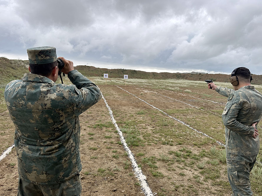 Azərbaycan Ordusunda atıcılıq üzrə birincilik keçirilir