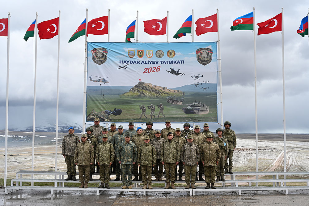 Azərbaycan və Türkiyə hərbçiləri &ldquo;Heydər Əliyev-2026&rdquo; birgə təlimində
