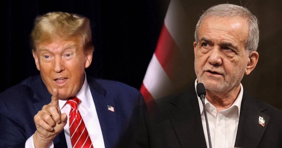 Pezeshkian addressed Trump