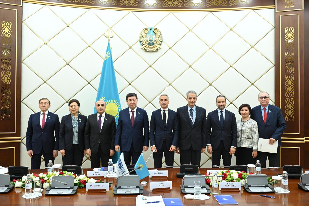 Azərbaycan nümayəndə heyətini Qazaxıstan Prezidenti qəbul edib