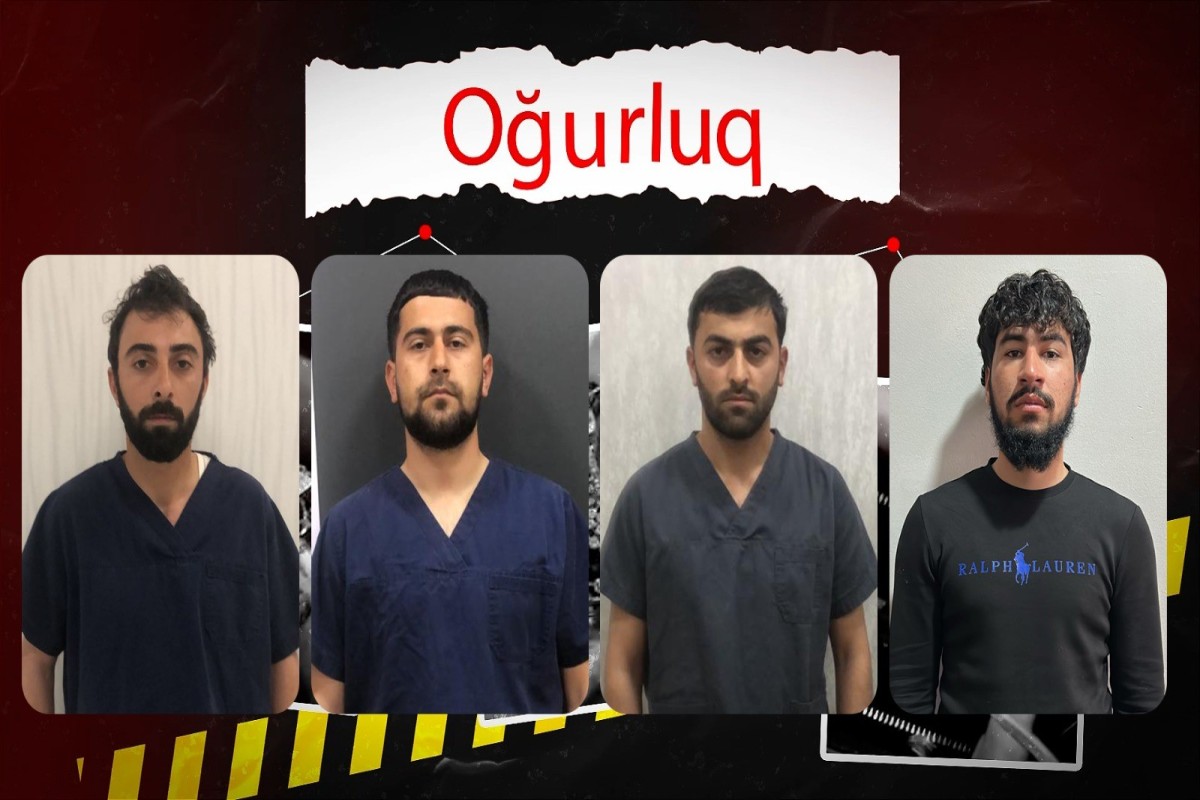 Mağazadan 100 min manat dəyərində qızıl oğurlandı - 4 nəfər tutuldu