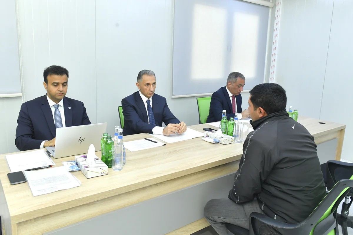 Rəşad Nəbiyev Kəlbəcərdə vətəndaşları qəbul edib