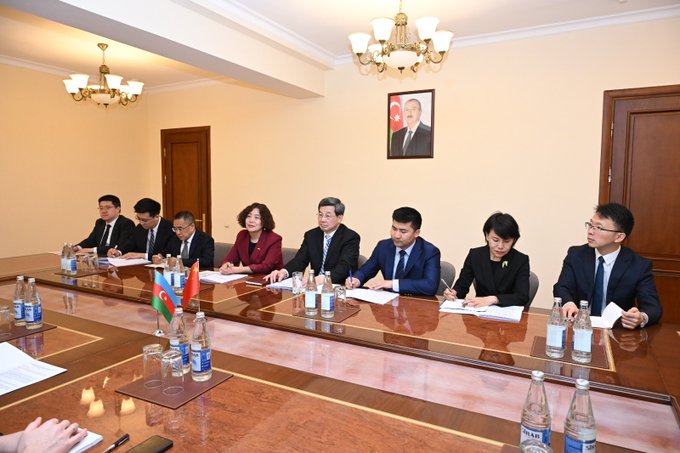 Azərbaycanla&nbsp;Çin arasında rəqəmsal inkişaf müzakirə olunub