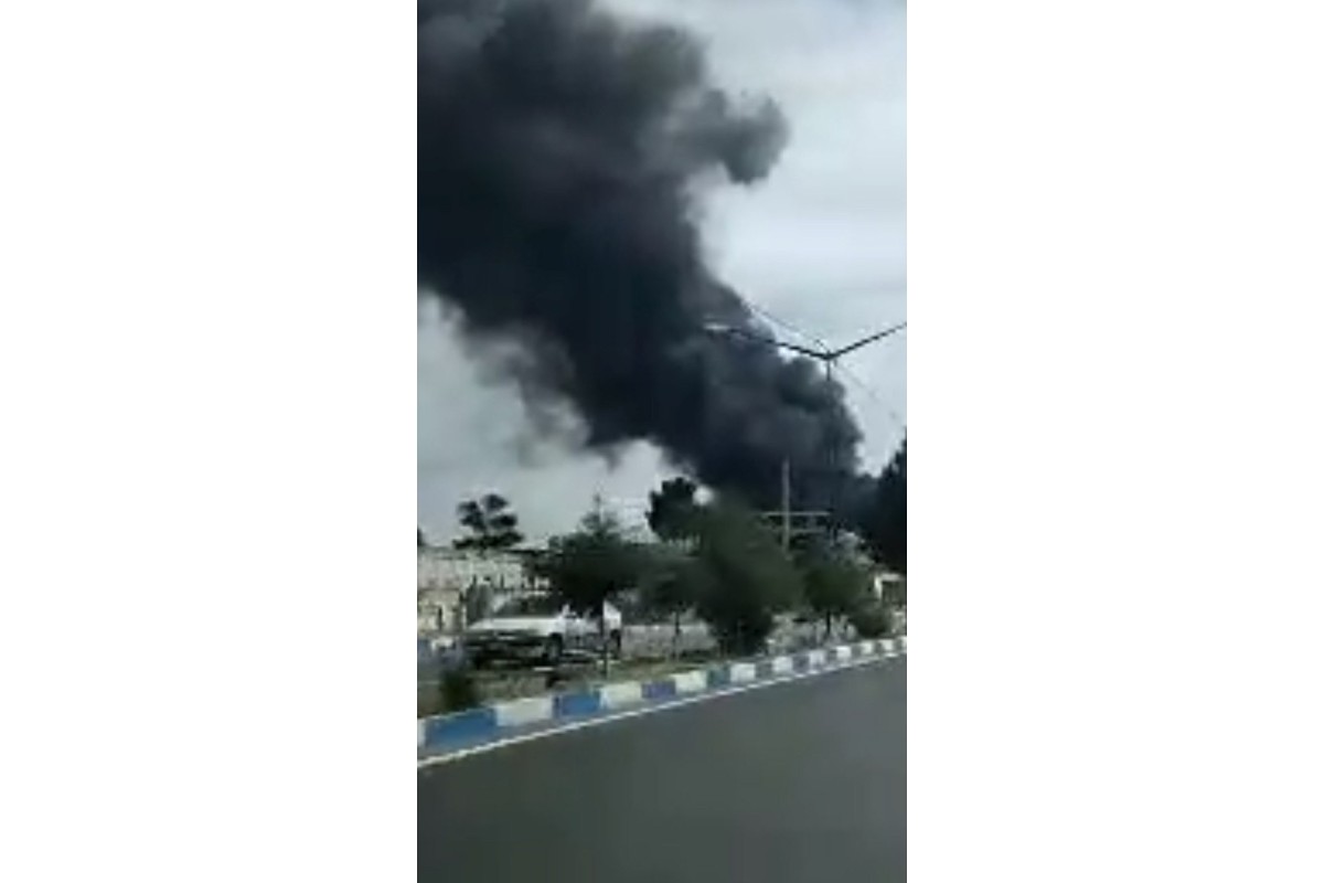 İranda zavodda YANĞIN