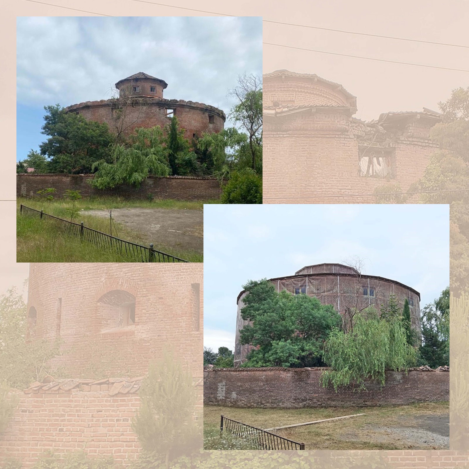 Lənkəranda tarixi qala&nbsp;bərpa olunur - FOTO