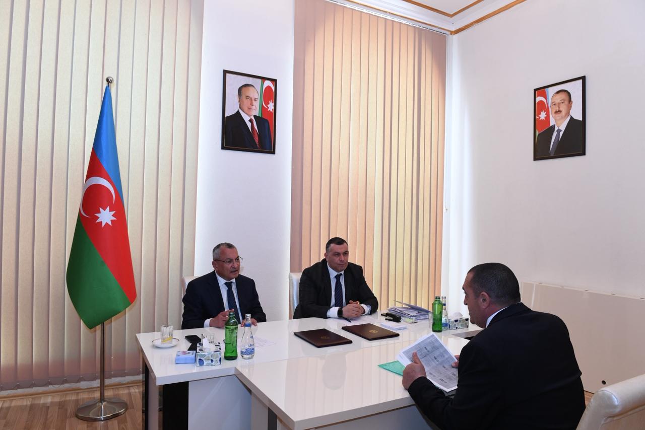 Göygöldə keçmiş məcburi köçkünlərin müraciətləri dinlənilib