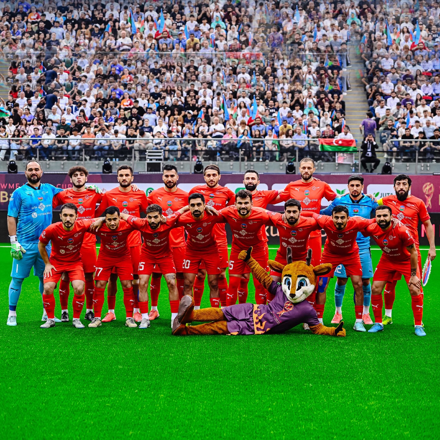 Azərbaycan millisi dünya reytinqində birinci oldu