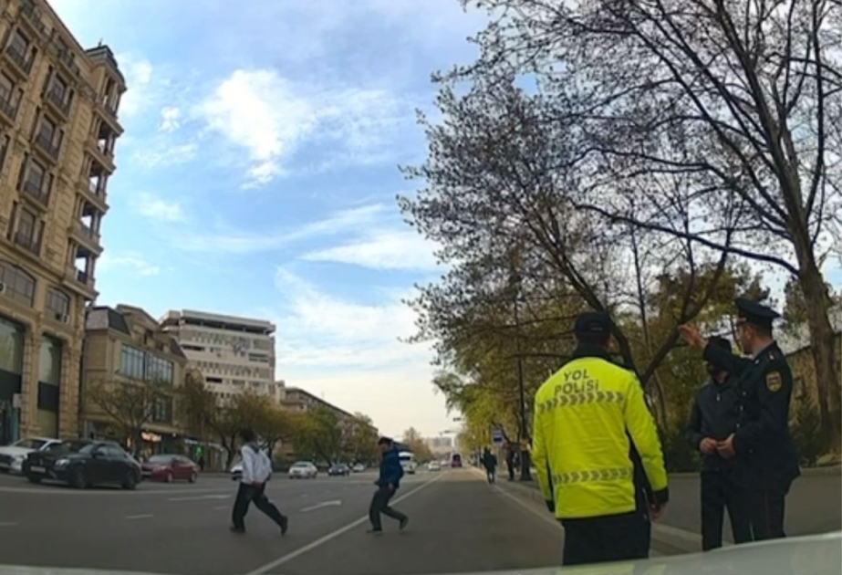Yol polisi piyadalara çağırış etdi