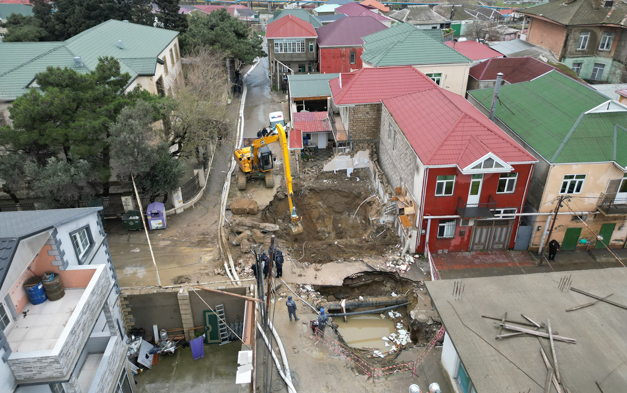Keşlədə sökülən evə kompensasiya ödəniləcək