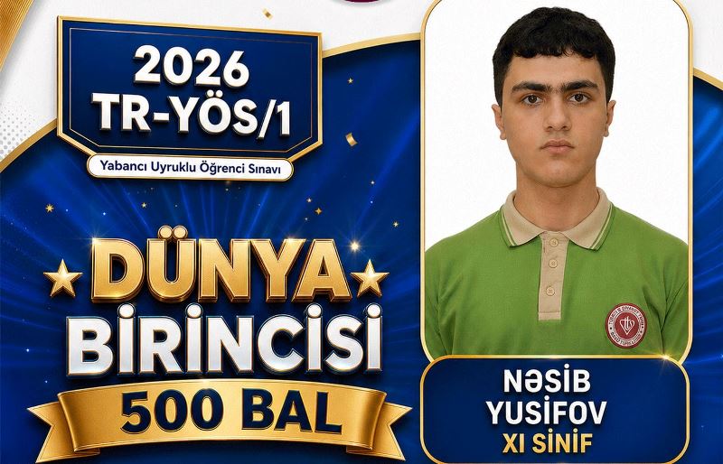Azərbaycanlı şagird dünya birincisi oldu