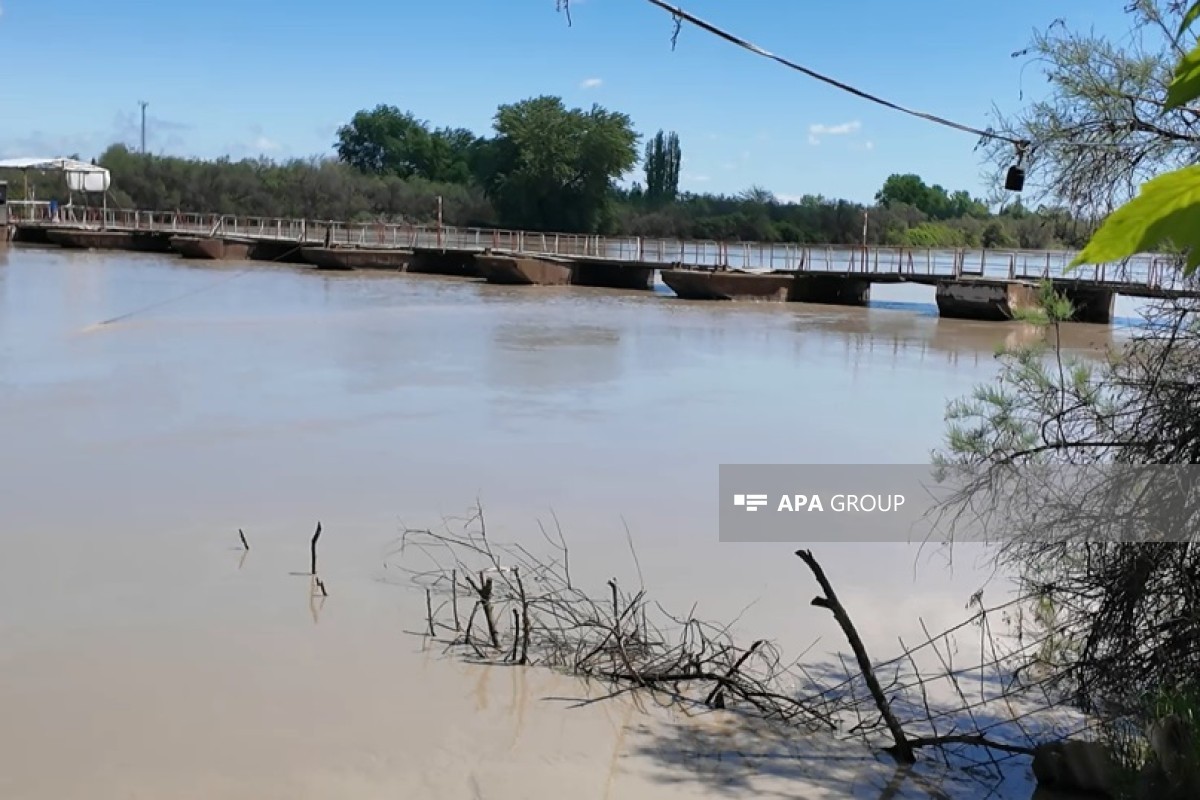 Kürdə su&nbsp;artdı, körpü sıradan çıxdı