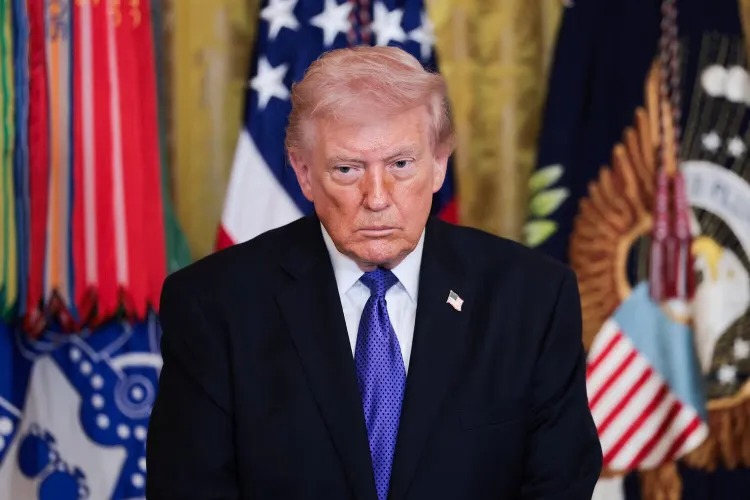 Trump's rating dropped to its lowest level