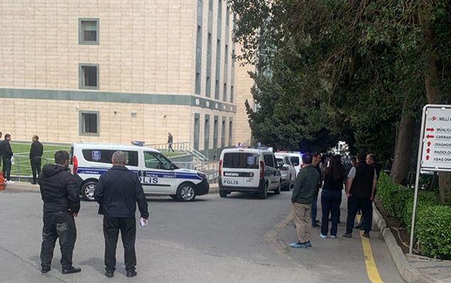 Partlayış olan Milli Onkologiya Mərkəzindən FOTO