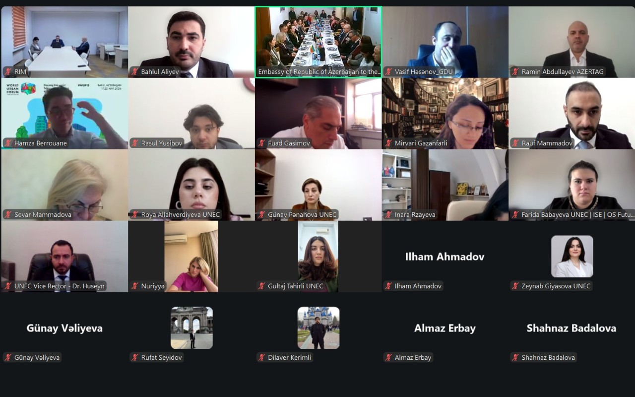 UNEC əməkdaşları Azərbaycanın Bolqarıstandakı Səfirliyinin tədbirində - FOTO