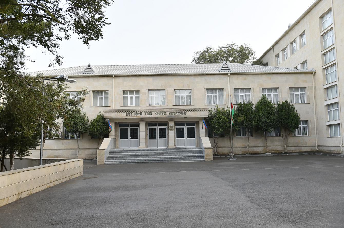 257 nömrəli məktəbdəki hadisə ilə bağlı polis ARAŞDIRMA APARIR