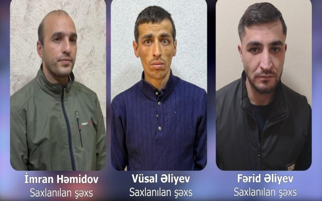 Bakıda oğurluq edənlər saxlanıldı - VİDEO