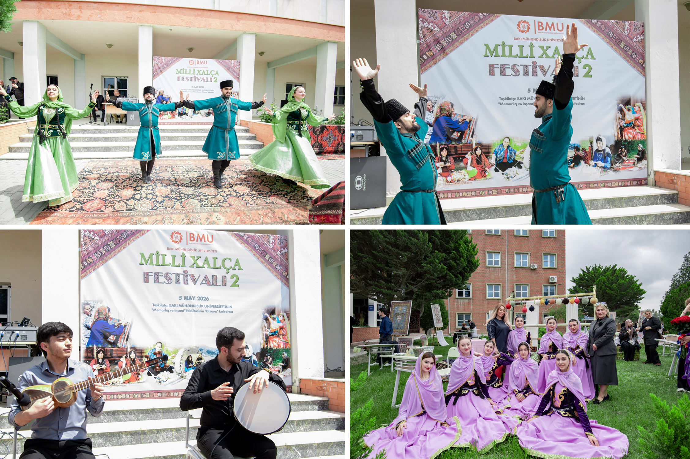 BMU-da Milli Xalça Festivalı keçirilib - FOTOLAR