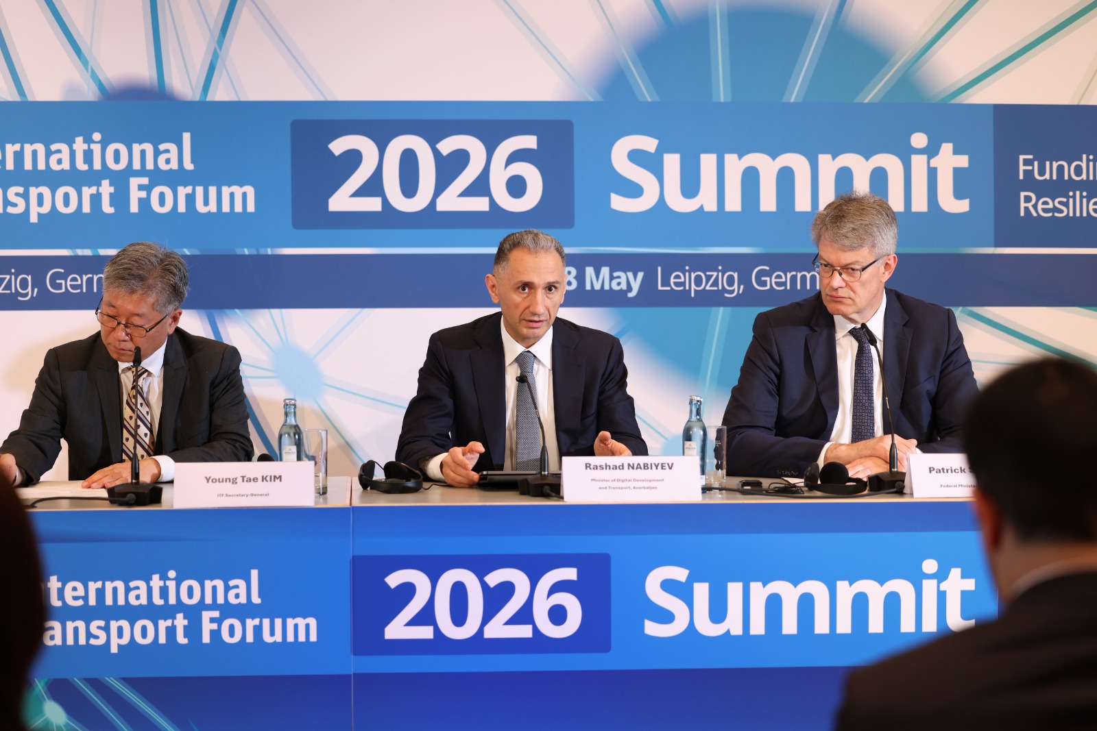 Azərbaycanın sədrliyi ilə Almaniyada Beynəlxalq Nəqliyyat Forumunun Sammiti başladı