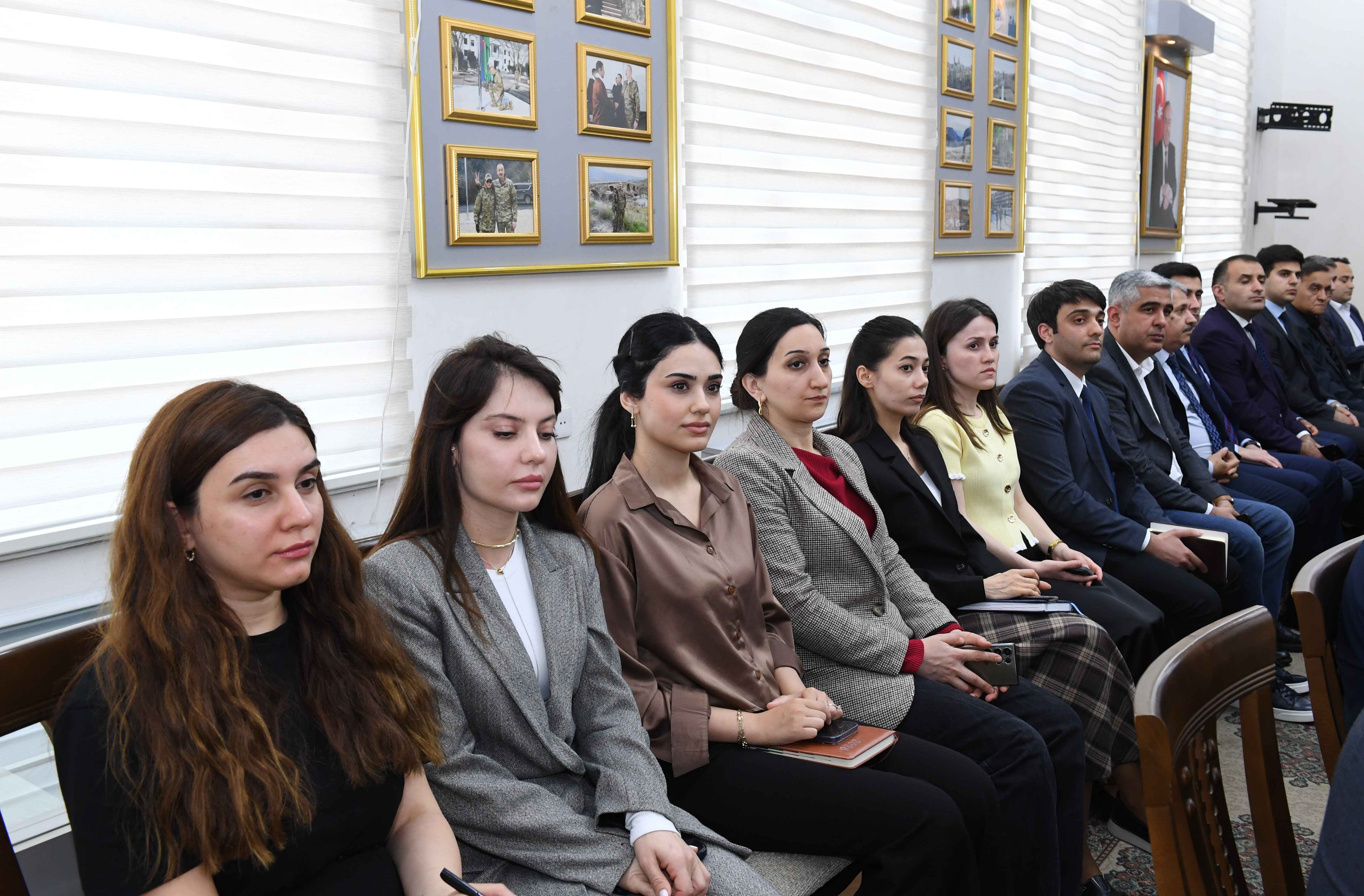 Dövlət Komitəsində Heydər Əliyevin anadan olmasının 103-cü ildönümü qeyd edilib