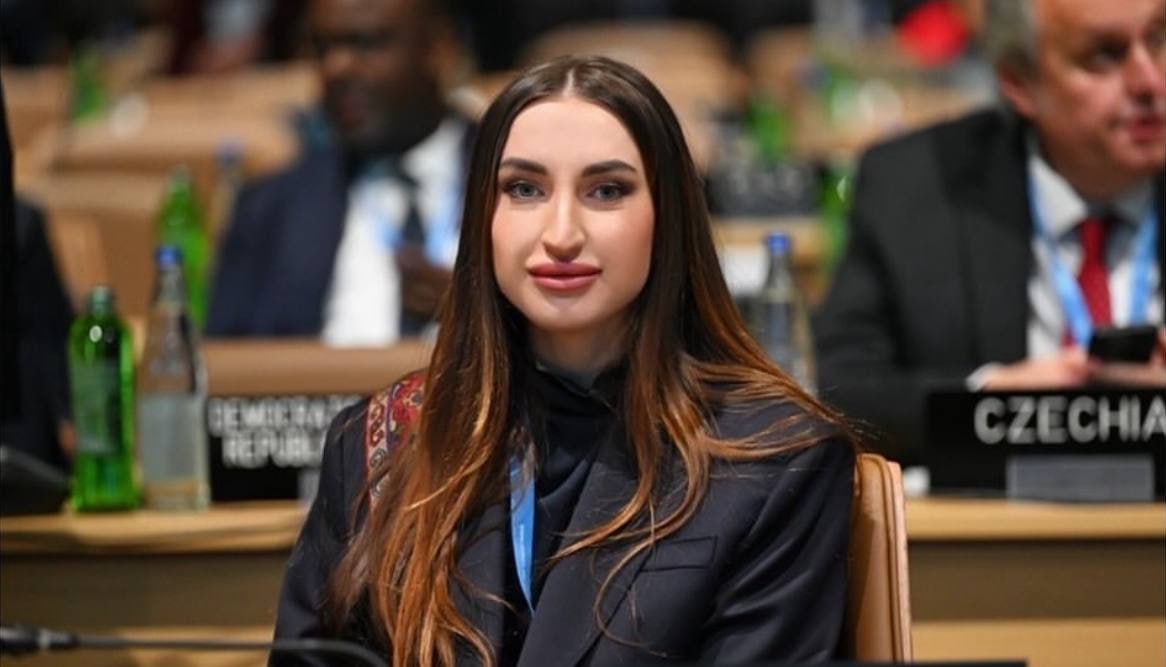 Alyona Əliyevadan Heydər Əliyevlə bağlı paylaşım