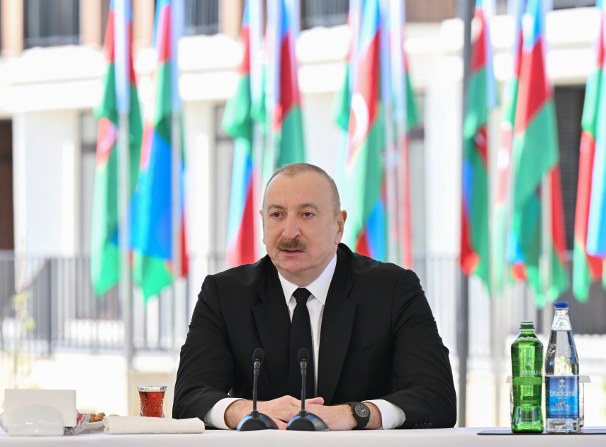 Prezident: Bu gün Azərbaycan ərazisində hər qarış torpaq Azərbaycan xalqına məxsusdur