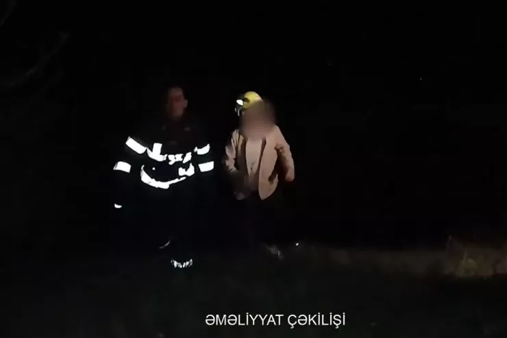 Şəkidə dağlarda iki nəfər yolunu azdı - VİDEO