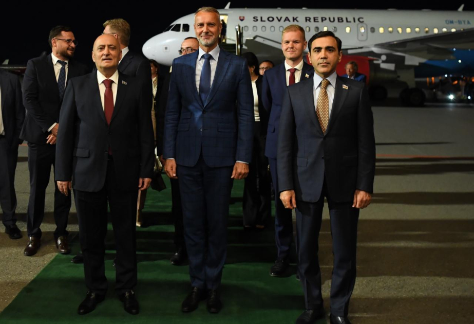 Slovakiya Milli Şurasının sədri Azərbaycandadır