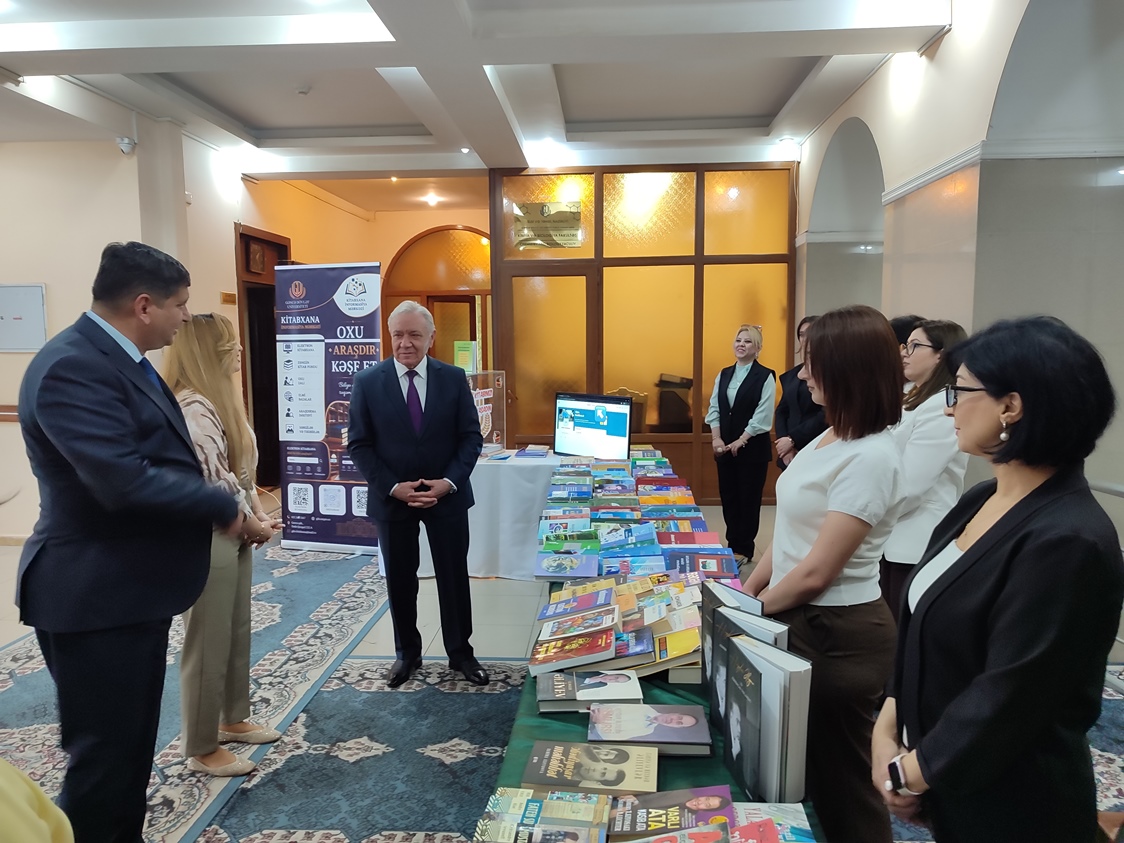 GDU-da &ldquo;Oxu, Araşdır, Kəşf Et&rdquo; adlı kitab sərgisi keçirilib