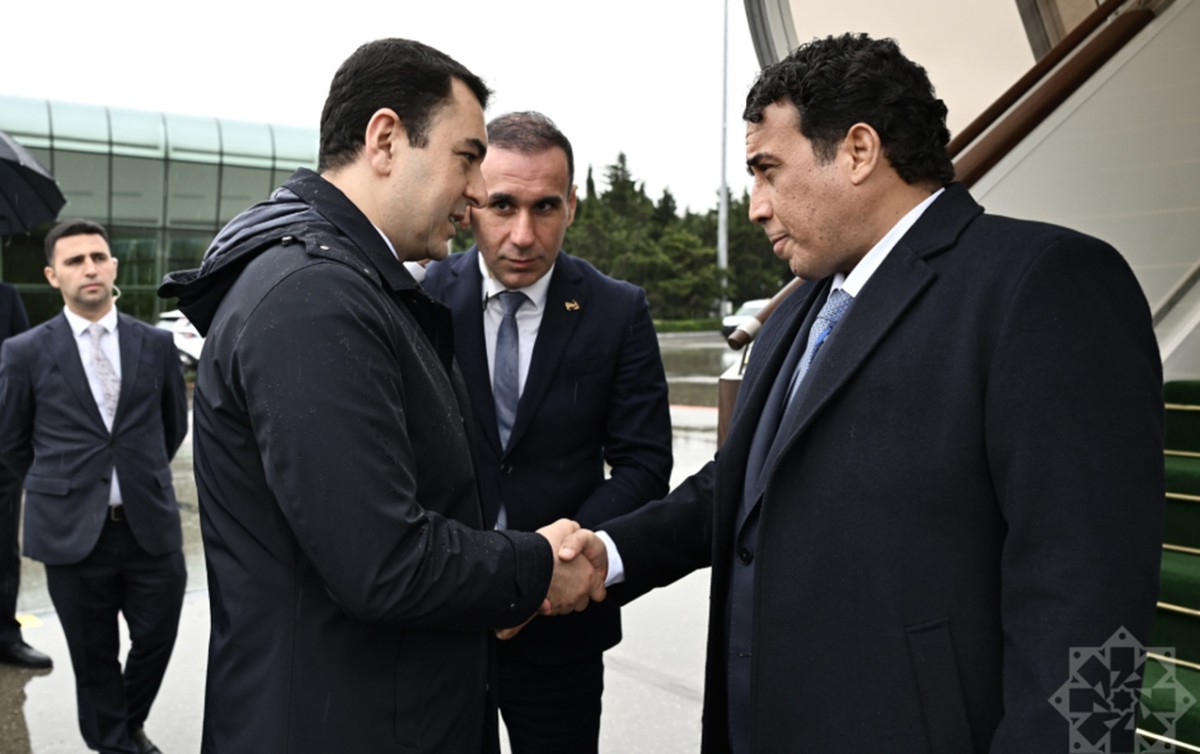 Liviyanın Prezident Şurasının Sədri Azərbaycana gəldi