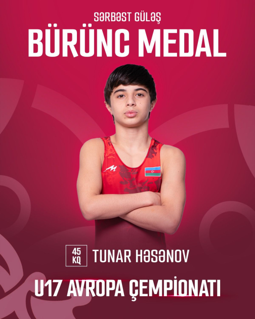 Güləşçilərimizdən Avropa çempionatında 7 medal