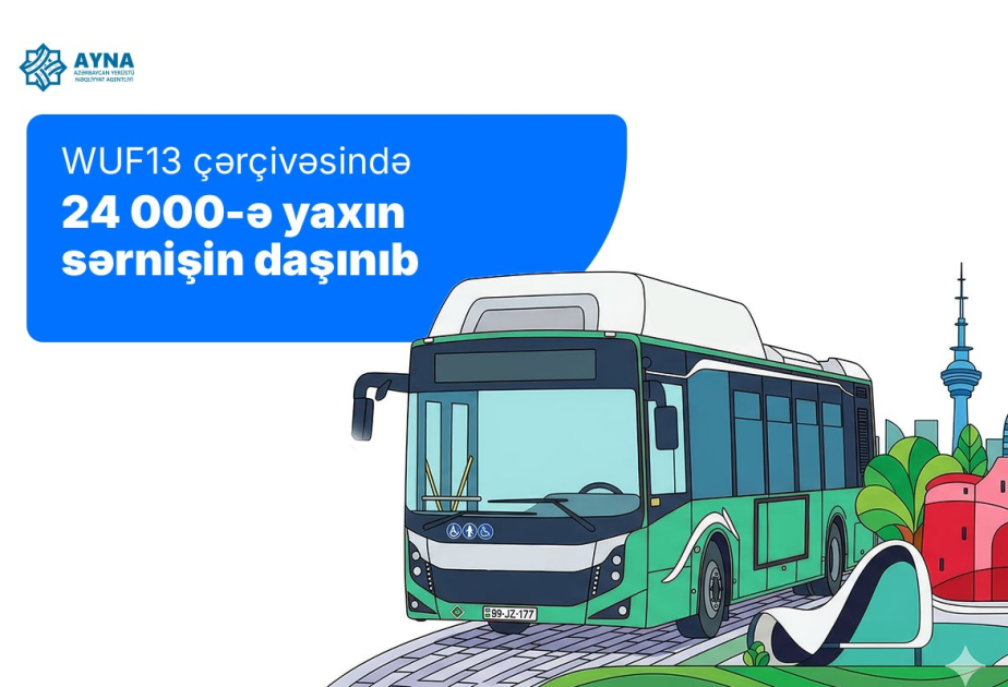 WUF13 çərçivəsində 24 min sərnişin daşınıb