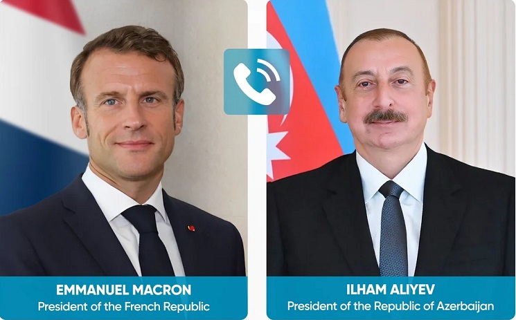 Makron İlham Əliyevə ZƏNG ETDİ