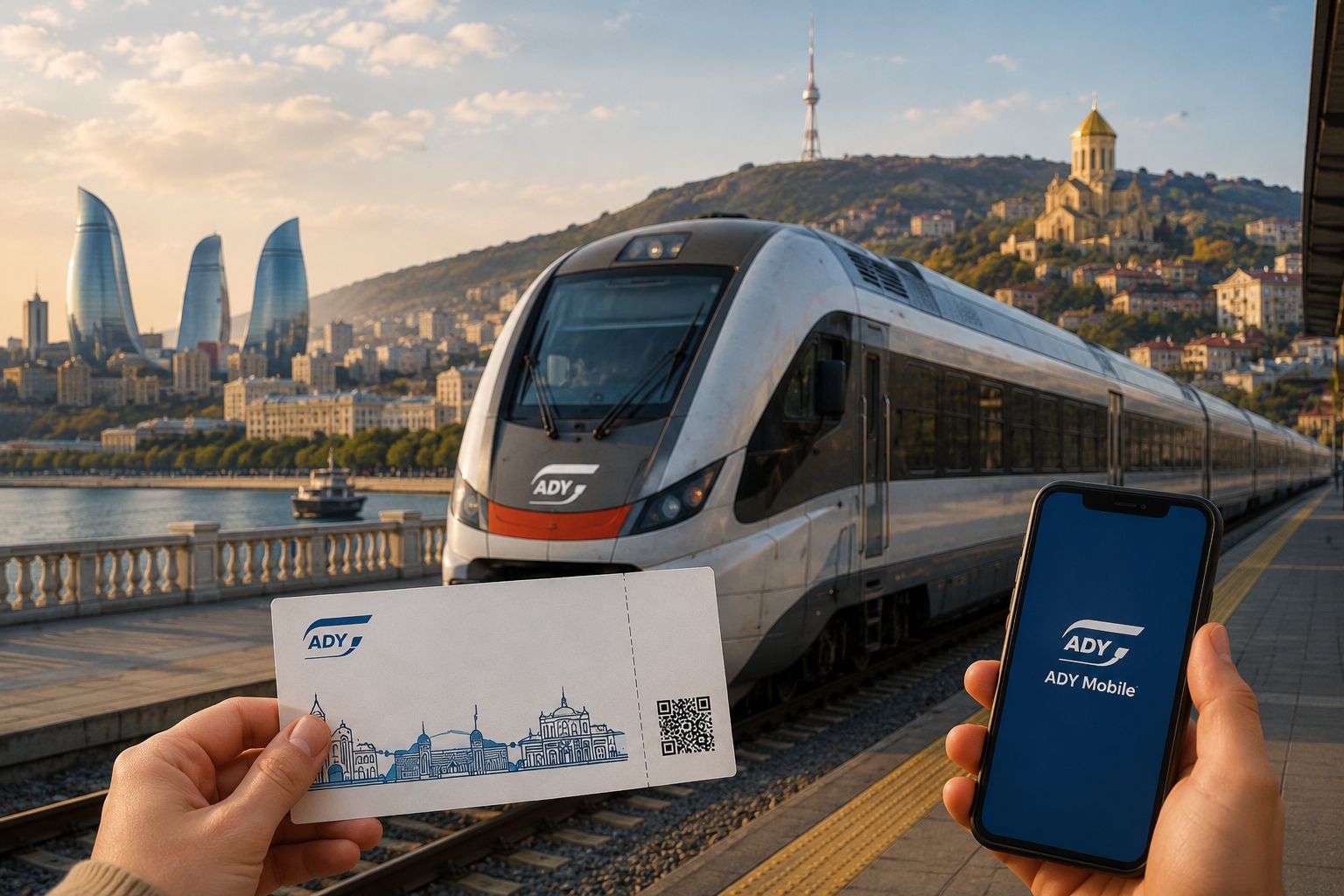 Bakı&ndash;Tbilisi qatarına bilet satışı başlayan kimi sayt çökdü - FOTO