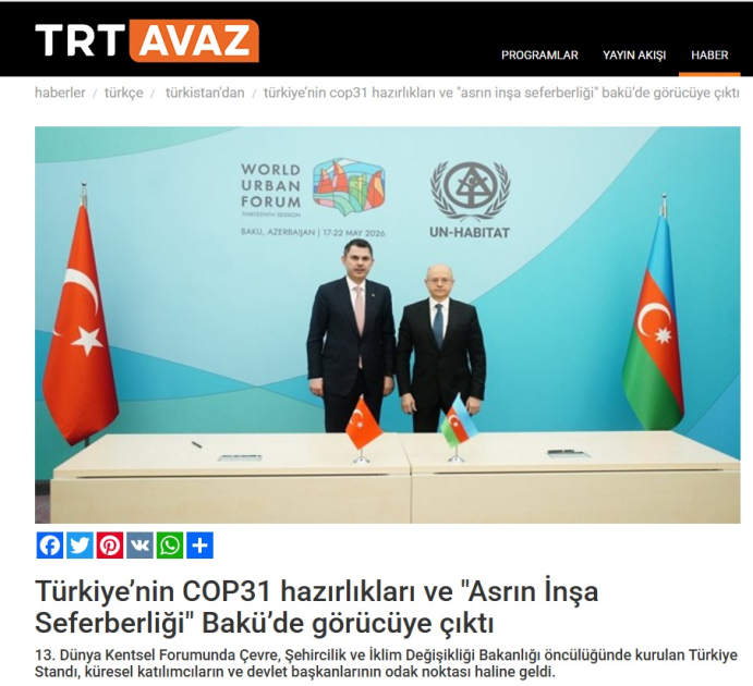 WUF13 dünya mediasının manşetində - FOTOLAR