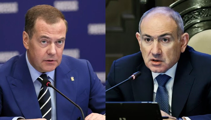 Medvedev Paşinyanı ağır təhqir&nbsp;etdi